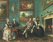  Johann Zoffany The Dutton Family oil painting on canvas